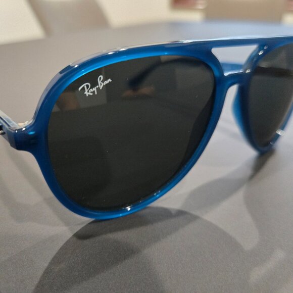 Ray-Ban Aviator Opal Dark Blue Sunglasses - ORB4376 669487 - Picture 3 of 12